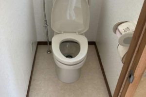 簡易水栓　トイレ取替え工事