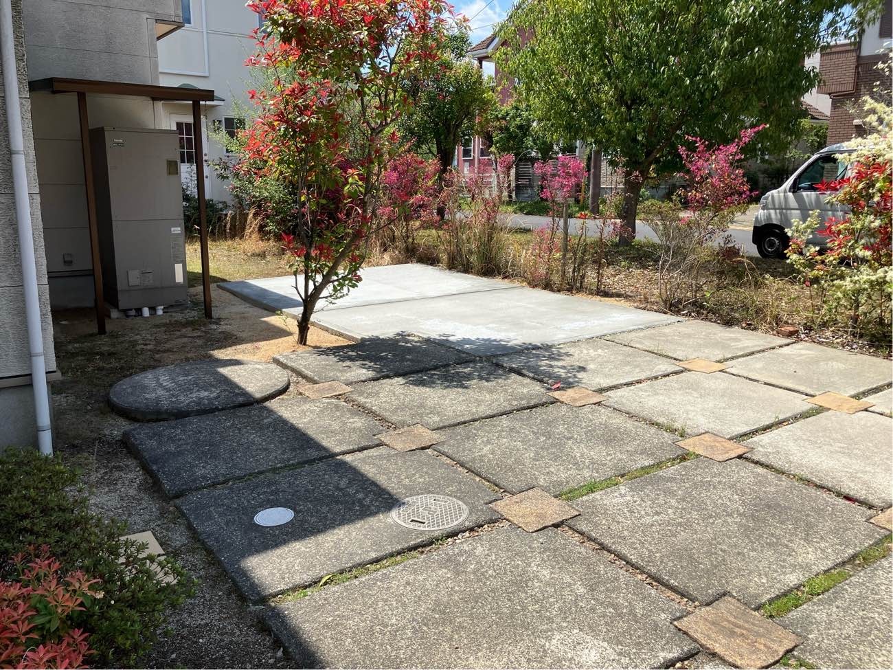 駐車場拡張工事