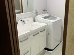 洗面所改装工事